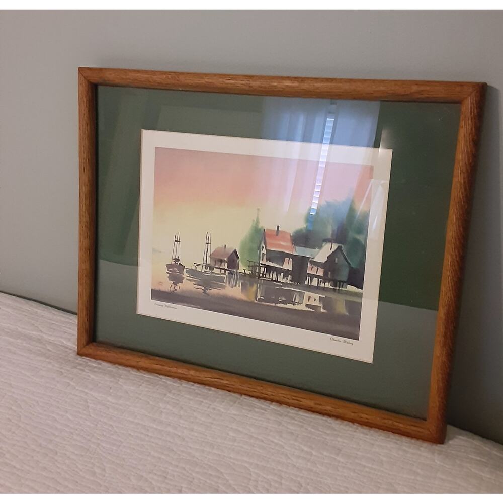 Evening Reflections Artwork by Charles Mulvey NOTE